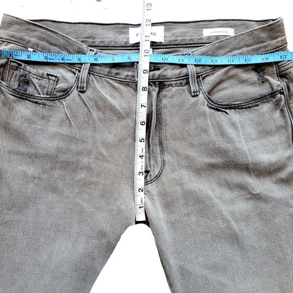 Frame Garcon Cropped Jeans - Picture 8 of 9